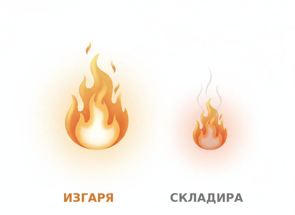 Метаболизмът като печка: при едни гори силно, при други едва тлее